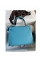 Hermes Kelly Sellier 25 Handmade Bag In Blue du Nord Epsom Calfskin Replica