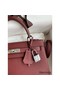 Hermes Kelly Sellier 25 Handmade Bag In Bordeaux Epsom Calfskin Replica