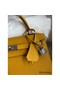 Hermes Kelly Sellier 25 Handmade Bag In Jaune Ambre Epsom Calfskin Replica