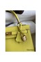 Hermes Kelly Sellier 25 Handmade Bag In Lime Epsom Calfskin Replica