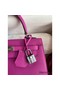 Hermes Kelly Sellier 25 Handmade Bag In Magnolia Epsom Calfskin Replica
