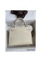 Hermes Kelly Sellier 25 Handmade Bag In Nata Epsom Calfskin Replica