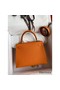Hermes Kelly Sellier 25 Handmade Bag In Orange Epsom Calfskin Replica