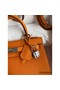 Hermes Kelly Sellier 25 Handmade Bag In Orange Epsom Calfskin Replica