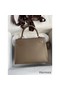 Hermes Kelly Sellier 25 Handmade Bag In Taupe Epsom Calfskin Replica