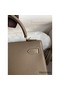 Hermes Kelly Sellier 25 Handmade Bag In Taupe Epsom Calfskin Replica