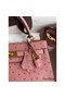 Hermes Kelly Sellier 25 Handmade Bag In Terre Cuite Ostrich Leather Replica