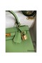 Hermes Kelly Sellier 25 Handmade Bag In Vert Criquet Epsom Calfskin Replica