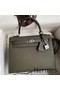 Hermes Kelly Sellier 25 Handmade Bag In Vert De Gris Epsom Calfskin Replica