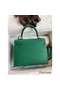 Hermes Kelly Sellier 25 Handmade Bag In Vert Vertigo Epsom Calfskin Replica