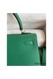 Hermes Kelly Sellier 25 Handmade Bag In Vert Vertigo Epsom Calfskin Replica