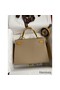 Hermes Kelly Sellier 28 Bicolor Bag in Trench and Yellow Epsom Calfskin Replica