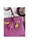 Hermes Kelly Sellier 28 Handmade Bag In Anemone Epsom Calfskin Replica