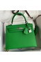 Hermes Kelly Sellier 28 Handmade Bag In Bamboo Epsom Calfskin Replica