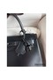 Hermes Kelly Sellier 28 Handmade Bag In Black Box Calfskin Replica