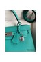 Hermes Kelly Sellier 28 Handmade Bag In Blue Paon Epsom Calfskin Replica