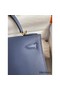 Hermes Kelly Sellier 28 Handmade Bag In Blue Saphir Epsom Calfskin Replica