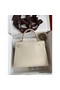 Hermes Kelly Sellier 28 Handmade Bag In Craie Evercolor Calfskin Replica