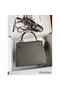 Hermes Kelly Sellier 28 Handmade Bag In Etain Epsom Calfskin Replica