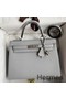 Hermes Kelly Sellier 28 Handmade Bag In Gris Mouette Epsom Calfskin Replica