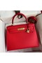 Hermes Kelly Sellier 28 Handmade Bag In Red Epsom Calfskin Replica