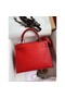 Hermes Kelly Sellier 28 Handmade Bag In Red Ostrich Leather Replica