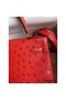 Hermes Kelly Sellier 28 Handmade Bag In Red Ostrich Leather Replica