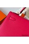 Hermes Kelly Sellier 28 Handmade Bag In Rose Extreme Epsom Calfskin Replica