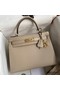 Hermes Kelly Sellier 28 Handmade Bag In Trench Epsom Calfskin Replica
