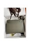 Hermes Kelly Sellier 28 Handmade Bag In Vert De Gris Epsom Calfskin Replica