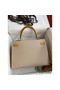 Hermes Kelly Sellier 32 Bicolor Bag in Trench and Yellow Epsom Calfskin Replica