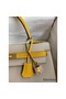 Hermes Kelly Sellier 32 Bicolor Bag in Trench and Yellow Epsom Calfskin Replica