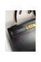 Hermes Kelly Sellier 32 Handmade Bag In Black Box Calfskin Replica
