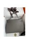 Hermes Kelly Sellier 32 Handmade Bag In Etain Epsom Calfskin Replica