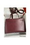 Hermes Kelly Sellier 35 Handmade Bag In Bordeaux Box Calfskin Replica