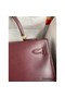 Hermes Kelly Sellier 35 Handmade Bag In Bordeaux Box Calfskin Replica