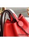Hermes Licol 17cm Bag In Red Evercolor Calfskin Replica