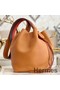 Hermes Licol 17cm Bag In Tan Evercolor Calfskin Replica