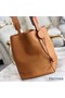 Hermes Licol 17cm Bag In Tan Evercolor Calfskin Replica