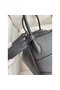 Hermes Lindy 26 Handmade Bag In Black Clemence Leather Replica