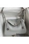 Hermes Lindy 26 Handmade Bag In Blue Glacier Clemence Leather Replica