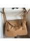Hermes Lindy 26 Handmade Bag In Chai Swift Calfskin Replica