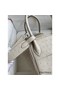 Hermes Lindy 26 Handmade Bag In Craie Ostrich Leather Replica