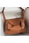 Hermes Lindy 26 Handmade Bag In Gold Evercolor Leather Replica