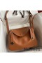 Hermes Lindy 26 Handmade Bag In Gold Swift Calfskin Replica