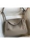 Hermes Lindy 26 Handmade Bag In Gris Asphalt Evercolor Leather Replica