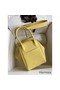 Hermes Lindy 26 Handmade Bag In Jaune Poussin Clemence Leather Replica
