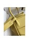 Hermes Lindy 26 Handmade Bag In Jaune Poussin Clemence Leather Replica