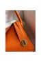 Hermes Lindy 26 Handmade Bag In Orange Clemence Leather Replica
