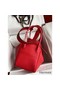 Hermes Lindy 26 Handmade Bag In Red Clemence Leather Replica